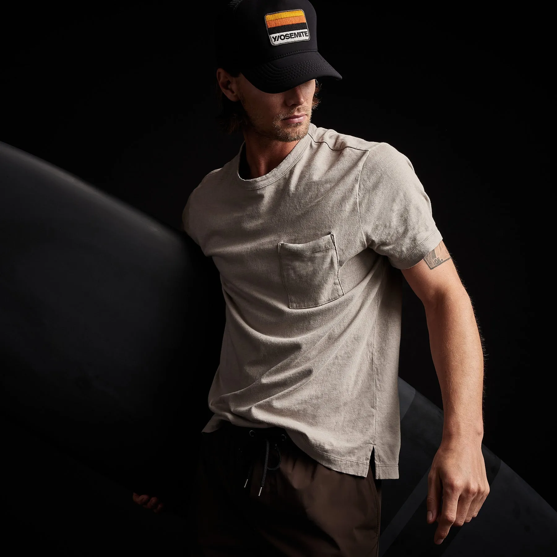 Venice Beach Tee - Silt sold by James Perse