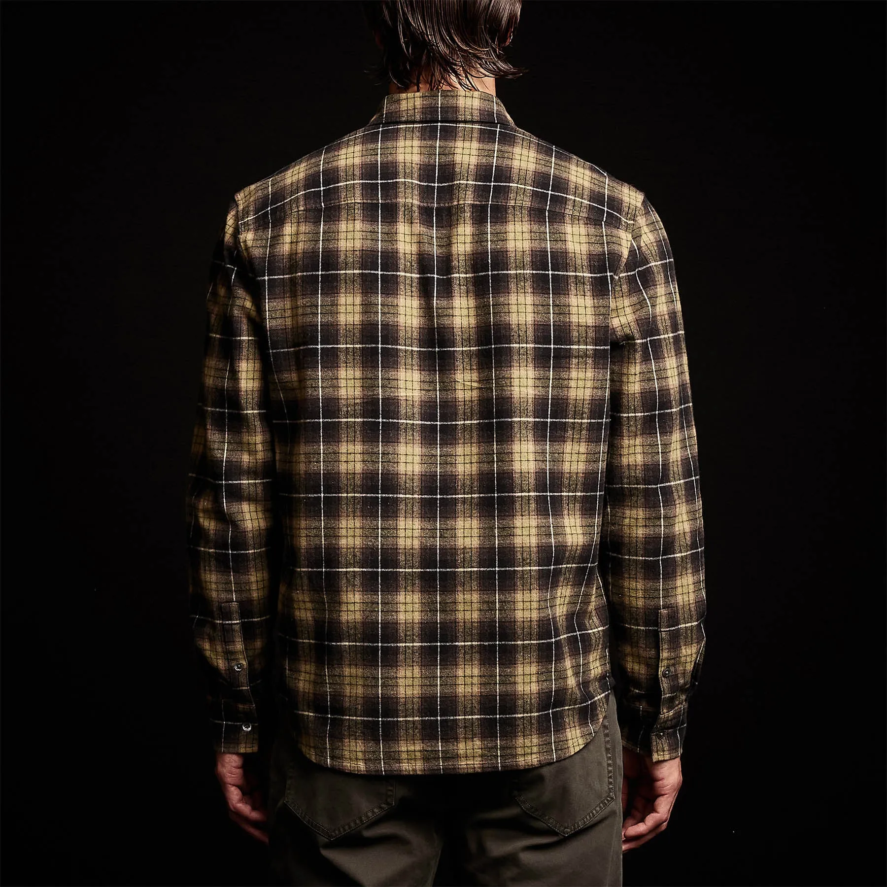 Plaid Flannel Shirt - Field sold by James Perse product image thumbnail 5