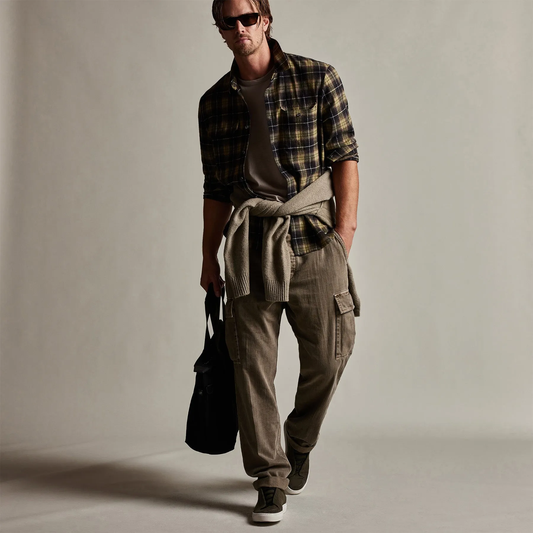 Plaid Flannel Shirt - Field sold by James Perse