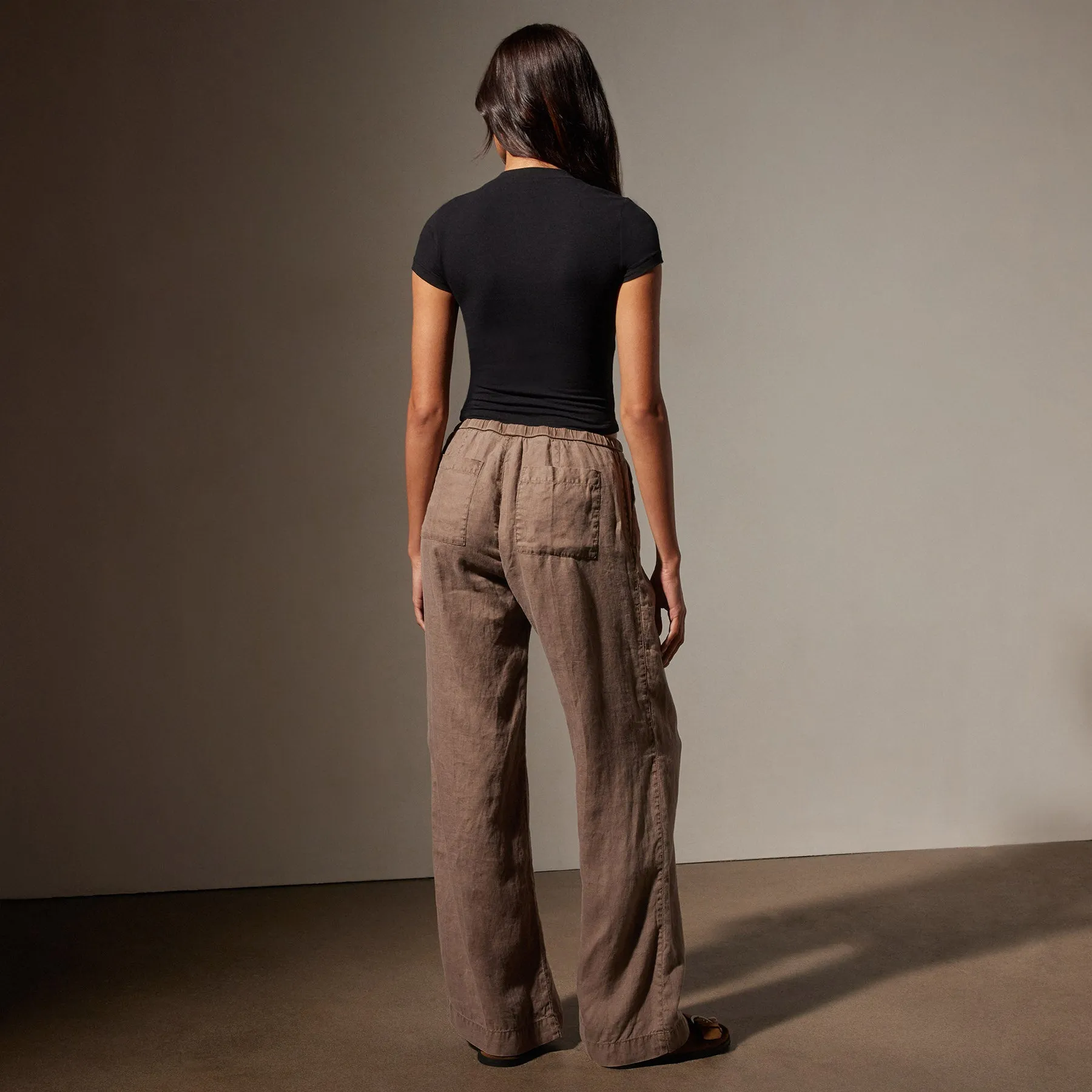 Short Sleeve Cropped Tee - Black sold by James Perse product image thumbnail 4