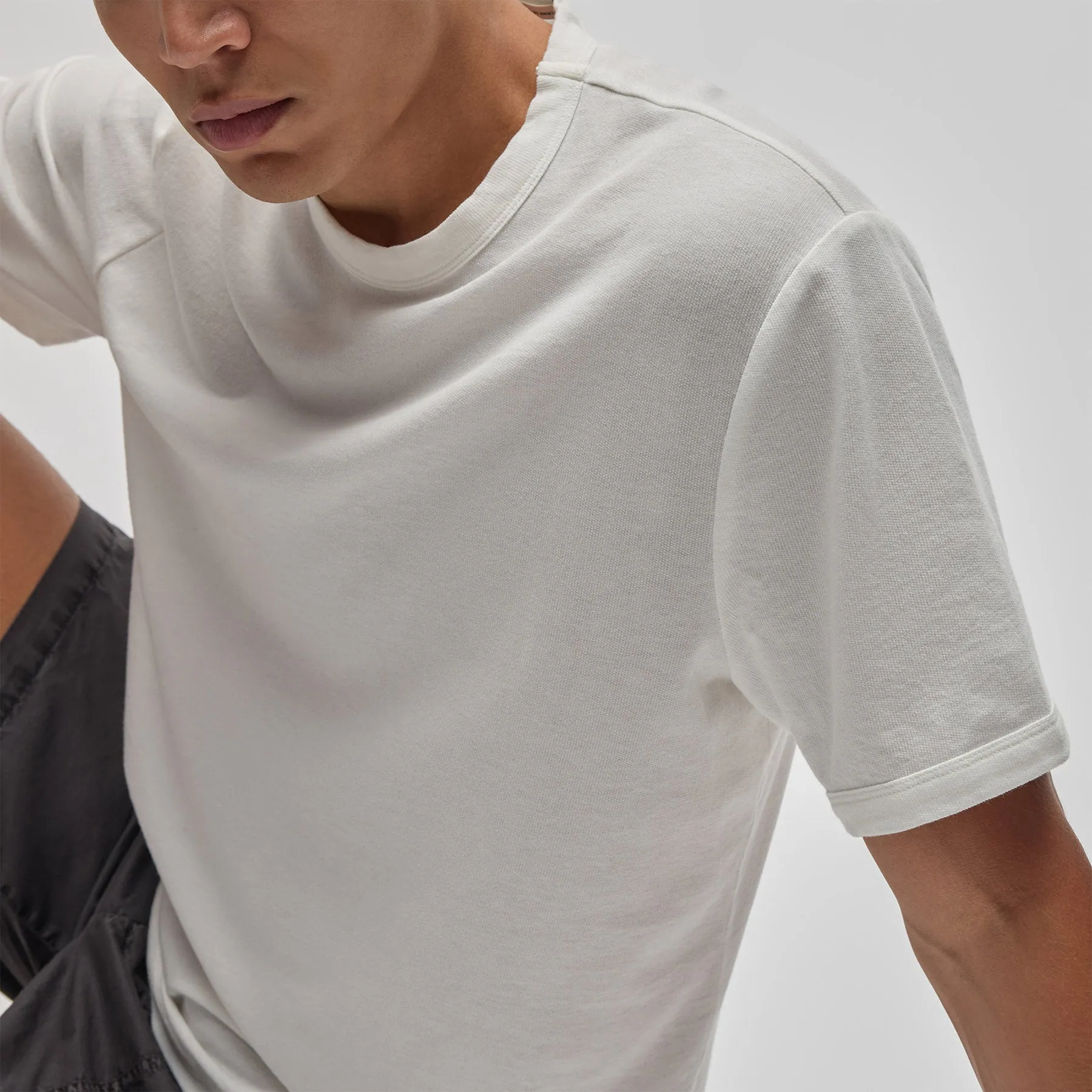 Lightweight French Terry Tee - Cotton sold by James Perse product image thumbnail 2