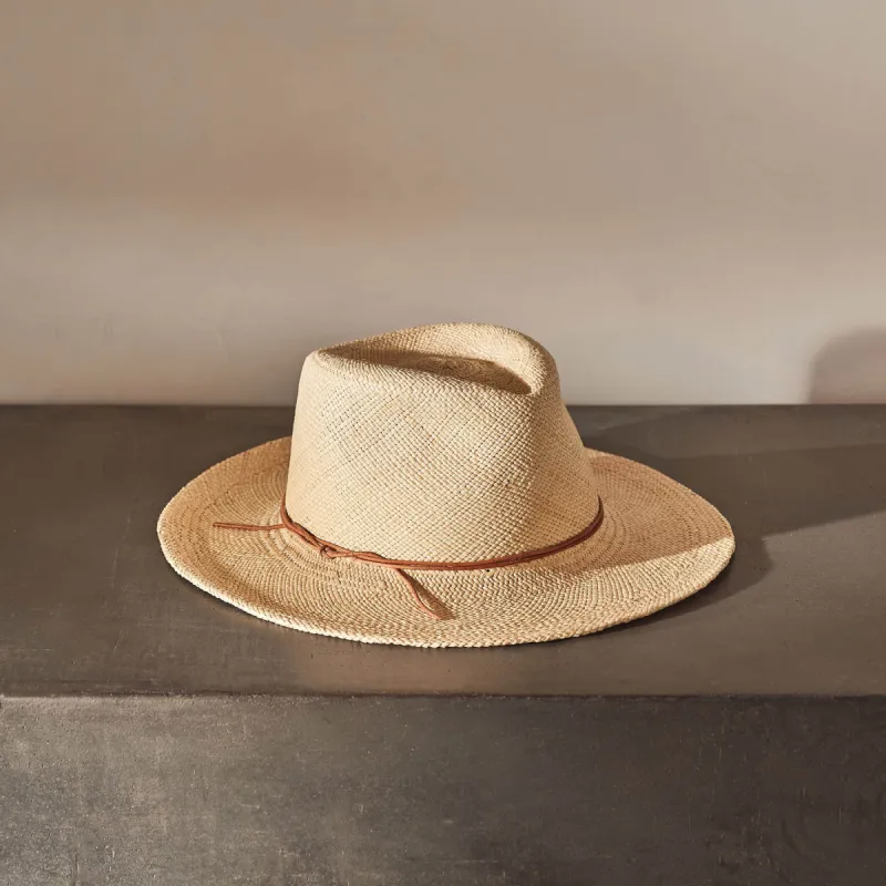 Pier Hat - Ivory/Tan sold by James Perse