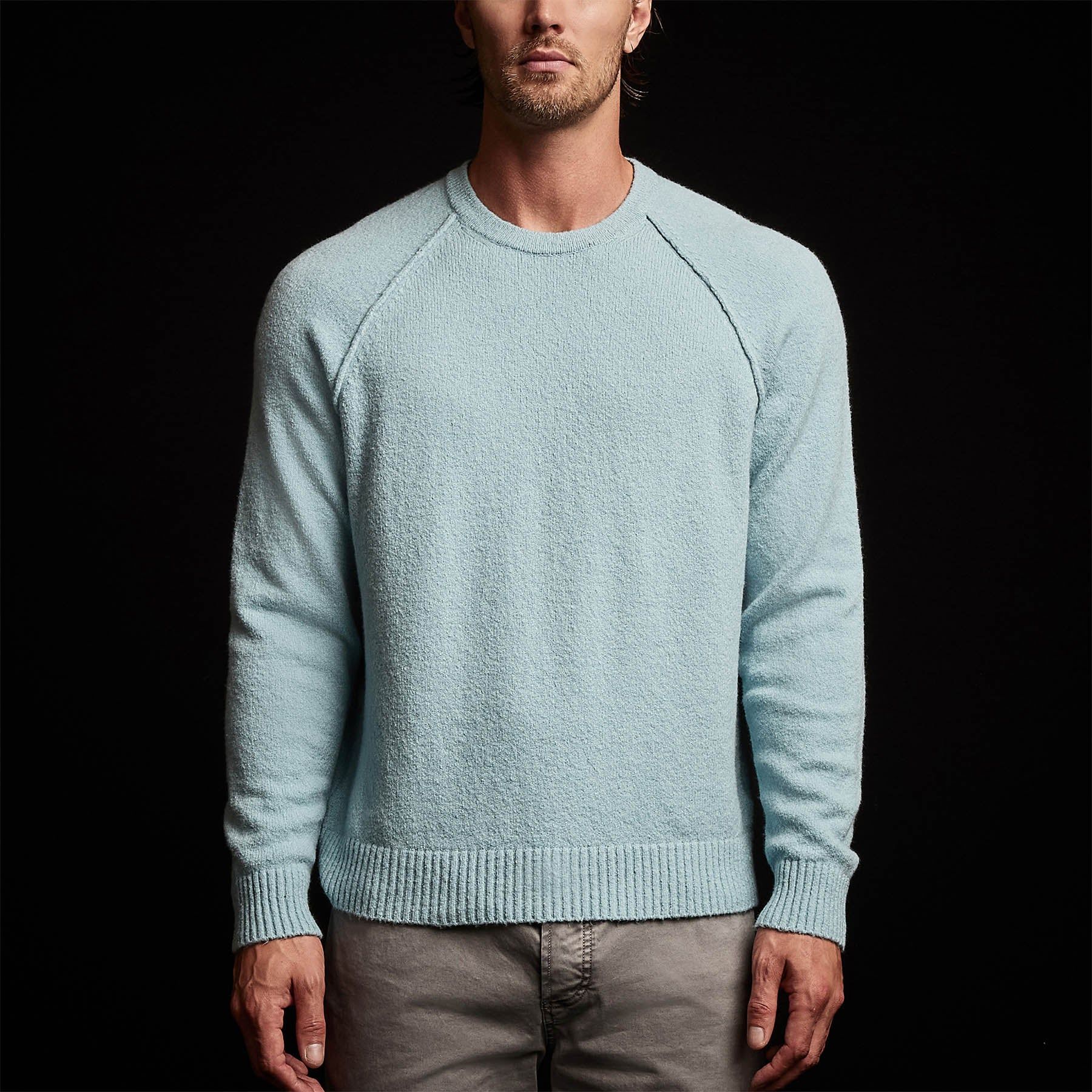 Bayshore Cashmere Sweater - Baby Blue sold by James Perse product image thumbnail 4