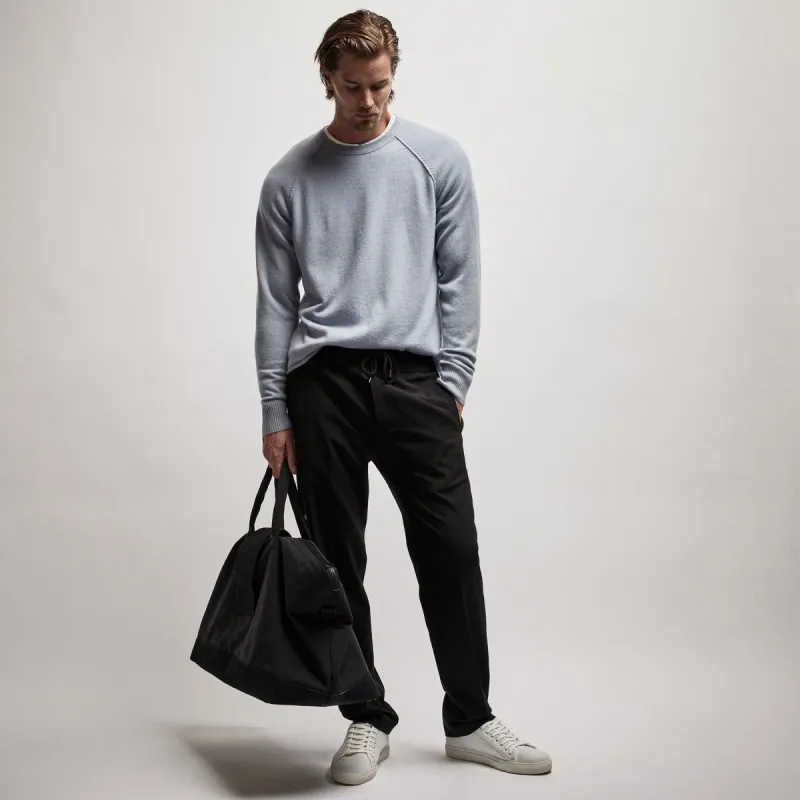 Recycled Cashmere Raglan - Breeze sold by James Perse