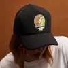 Grateful Dead Embroidered Trucker - Black sold by James Perse