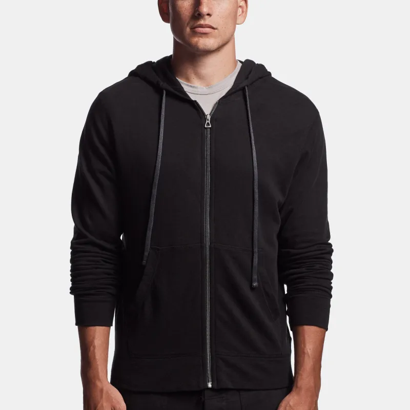 Aspen Trails Graphic Hoodie - Black sold by James Perse