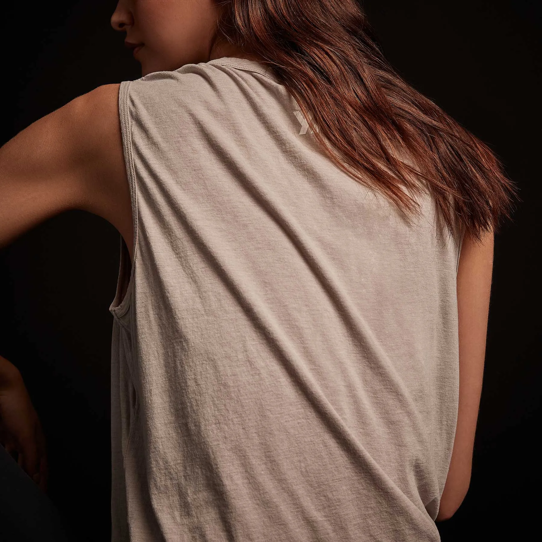 Melange Jersey Muscle Tank - Dapple sold by James Perse product image thumbnail 4