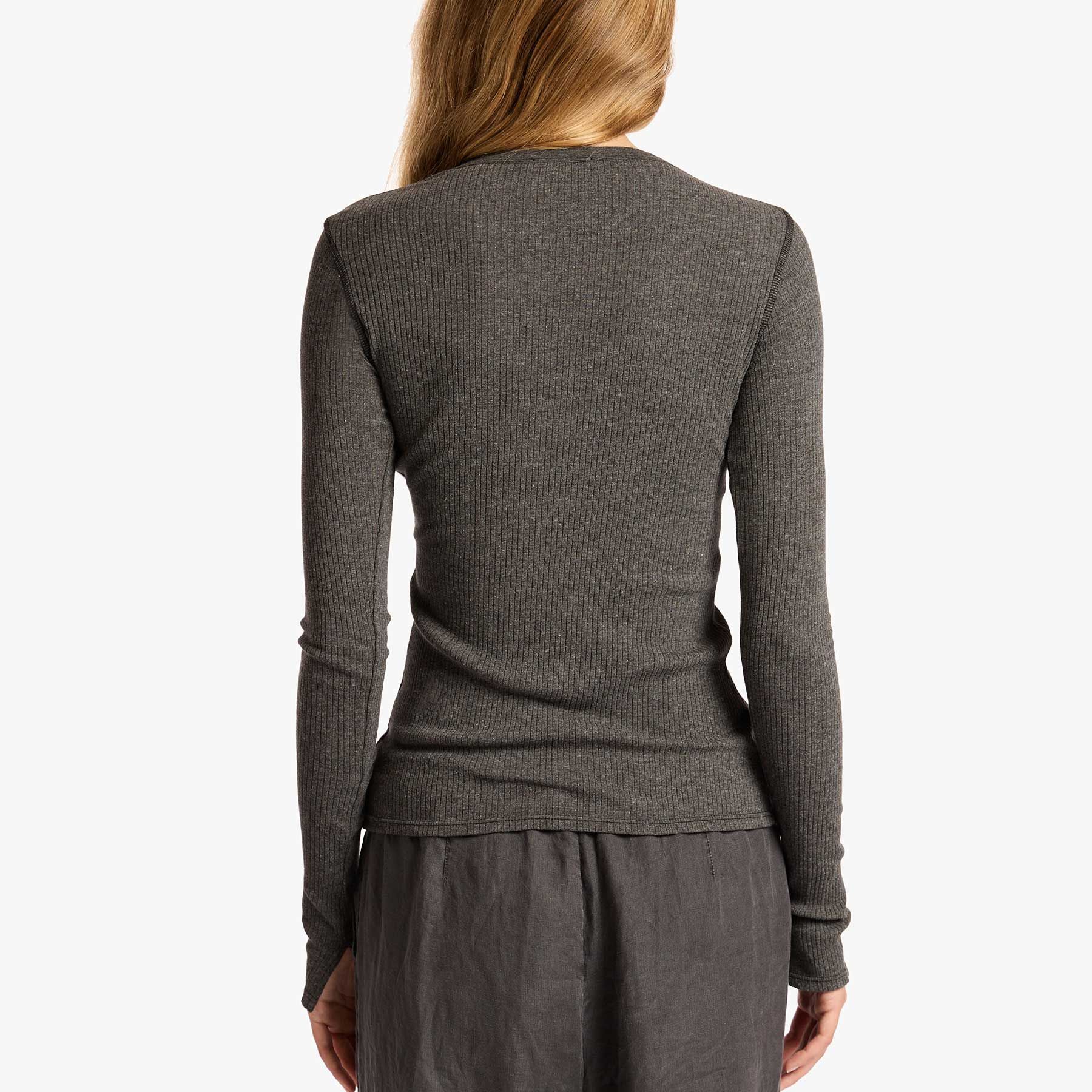 Technical Rib Knit Tee - Black sold by James Perse product image thumbnail 2