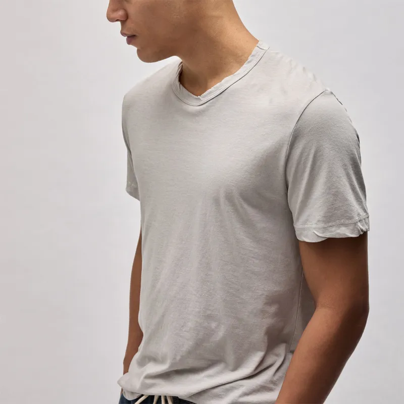 Clear Jersey Crew - Salt Pigment sold by James Perse