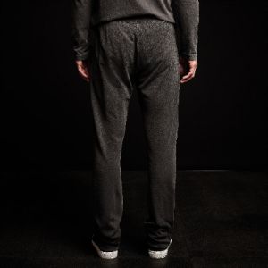 Vintage Fleece Contrast Waist Sweatpant - Carbon Pigment sold by James Perse
