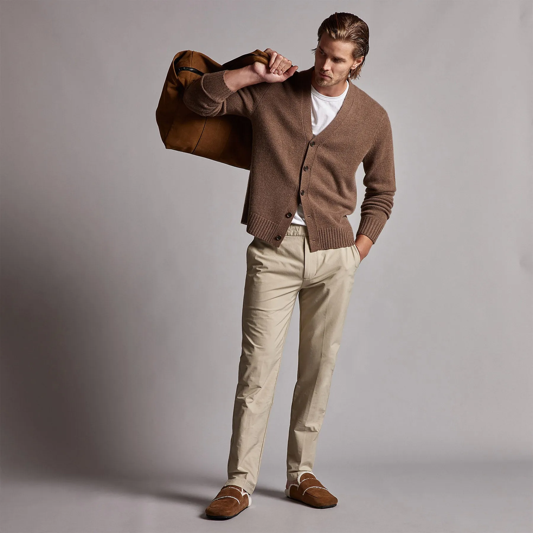 Performance Trouser - Sand sold by James Perse