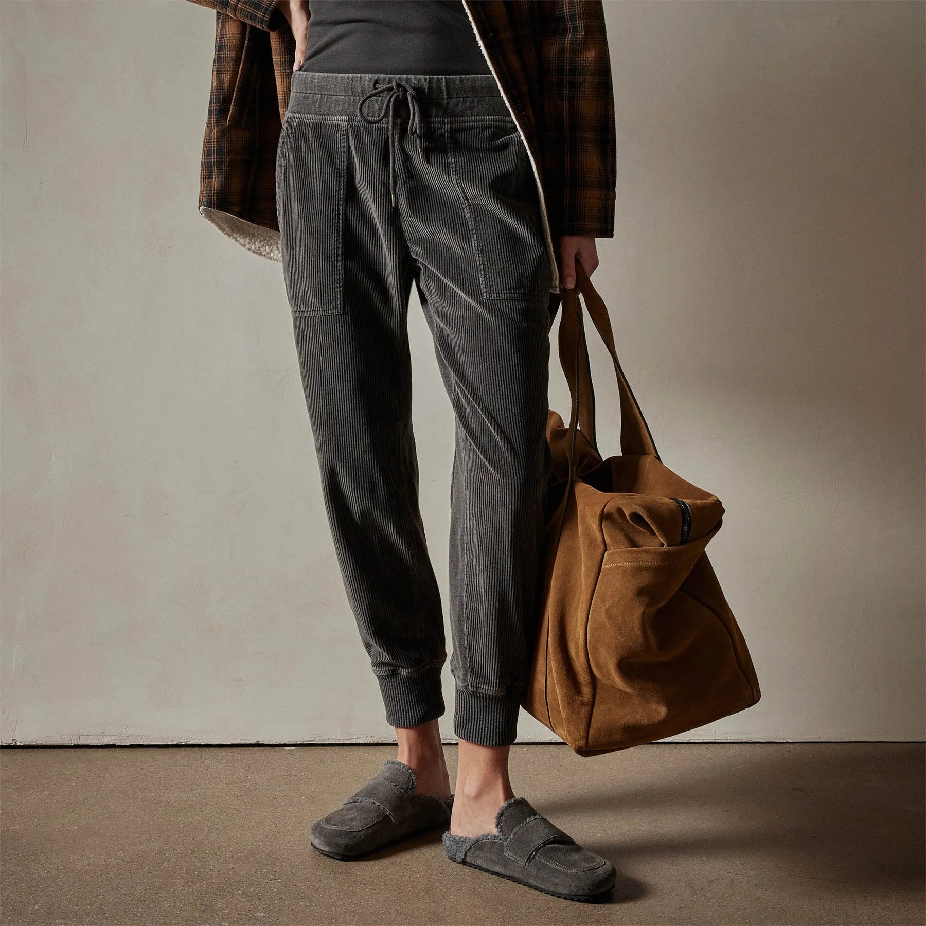 Corduroy Utility Pant - Magma Pigment sold by James Perse product image thumbnail 2