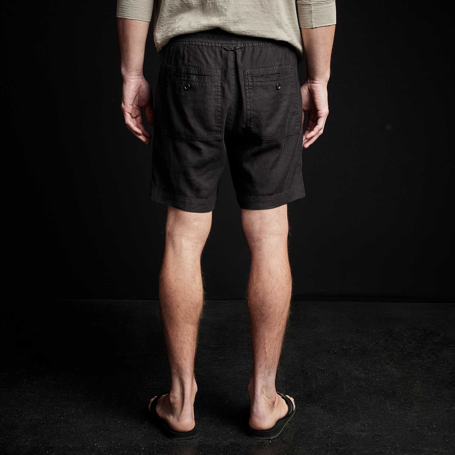 Patch Pocket Short - Black sold by James Perse product image thumbnail 4