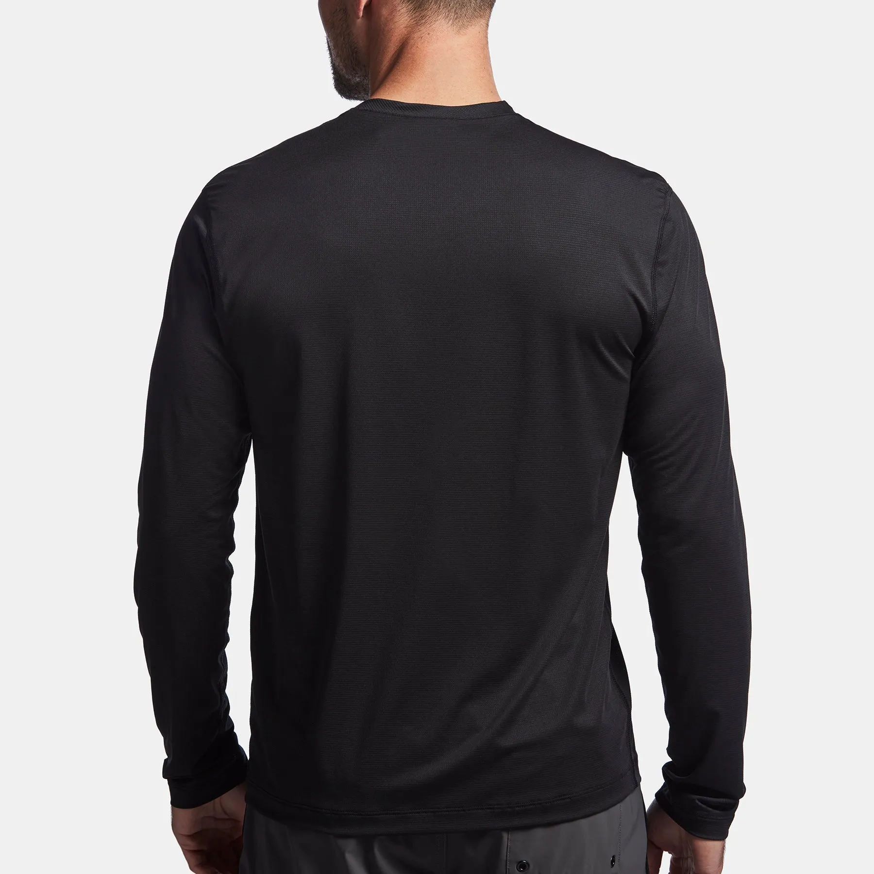 Perforated Performance Crew - Black sold by James Perse product image thumbnail 3
