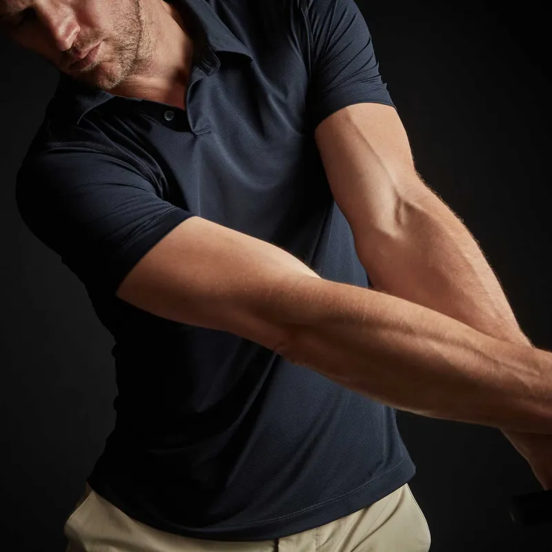 Performance Knit Polo - Deep sold by James Perse