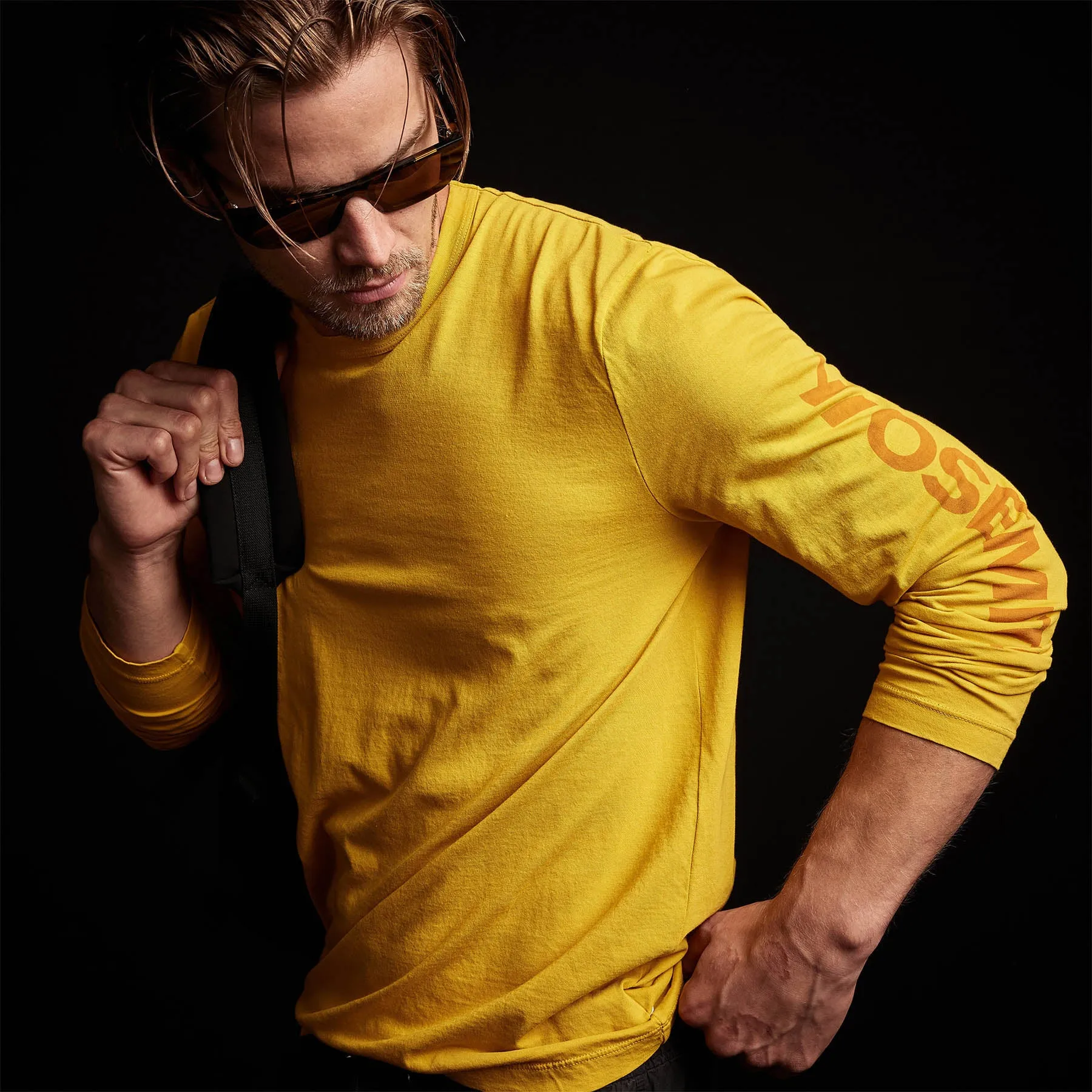 Canyon Graphic Tee - Crocus Yellow sold by James Perse product image thumbnail 3