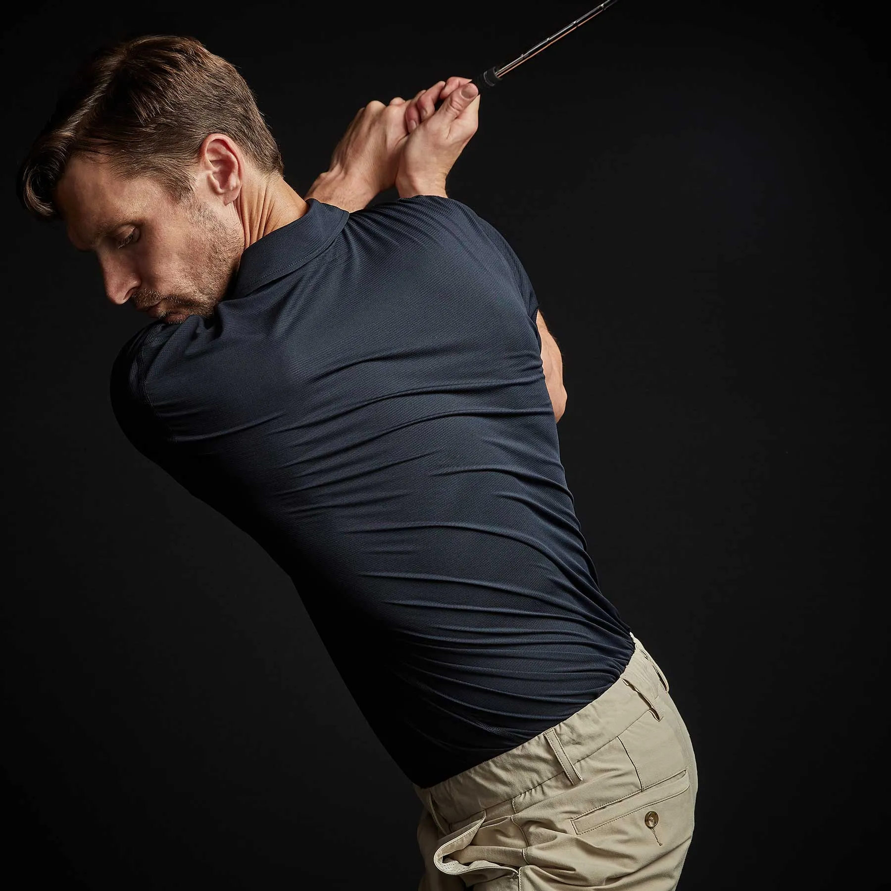 Performance Knit Polo - Deep sold by James Perse product image thumbnail 2