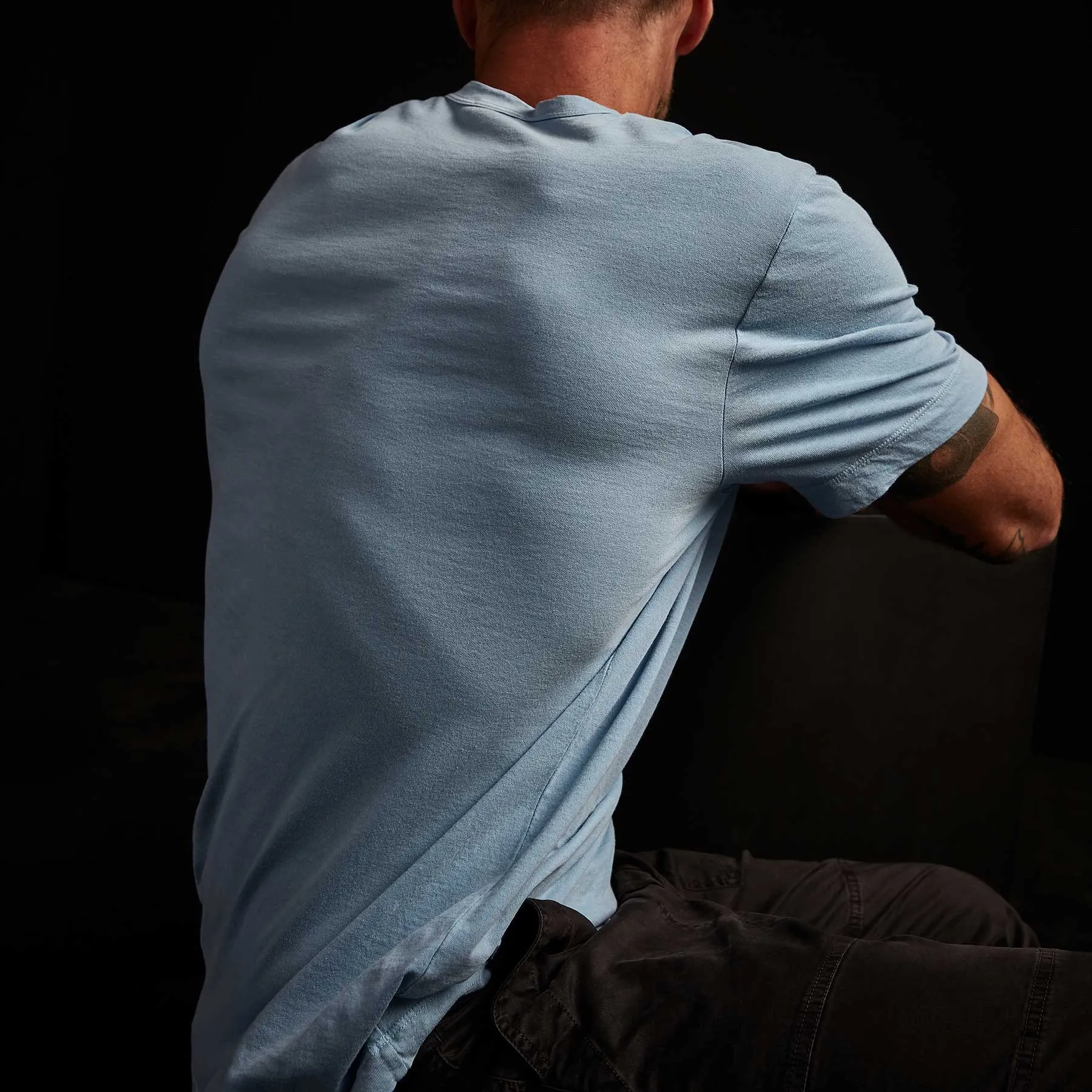 Short Sleeve Crew Neck - Delta Pigment sold by James Perse product image thumbnail 3