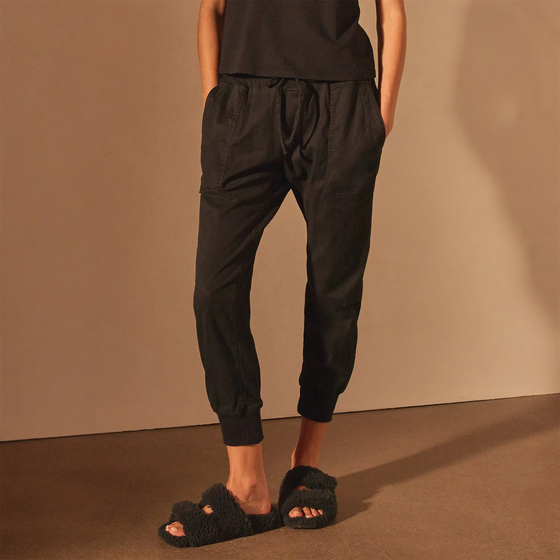 Mixed Media Pant - Black sold by James Perse product image thumbnail 2