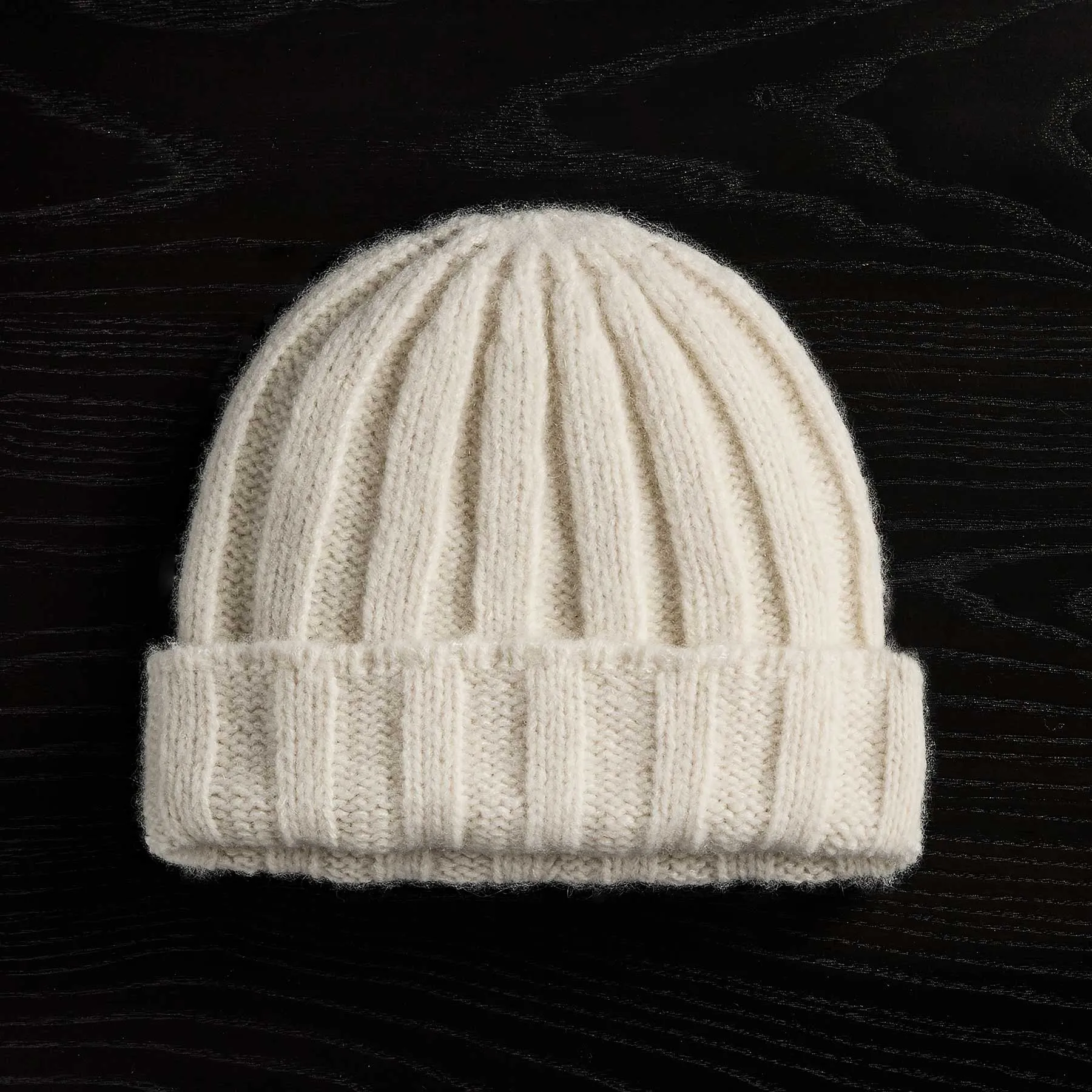 Textured Cashmere Beanie - Ivory sold by James Perse product image thumbnail 2