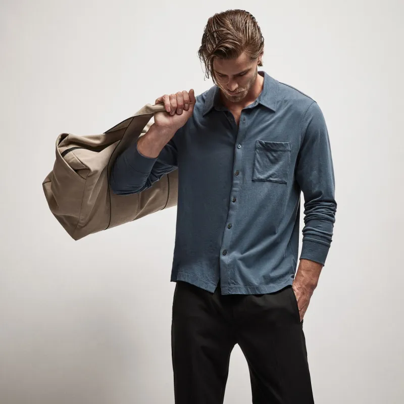 Clean Finish Jersey Shirt - Maine sold by James Perse