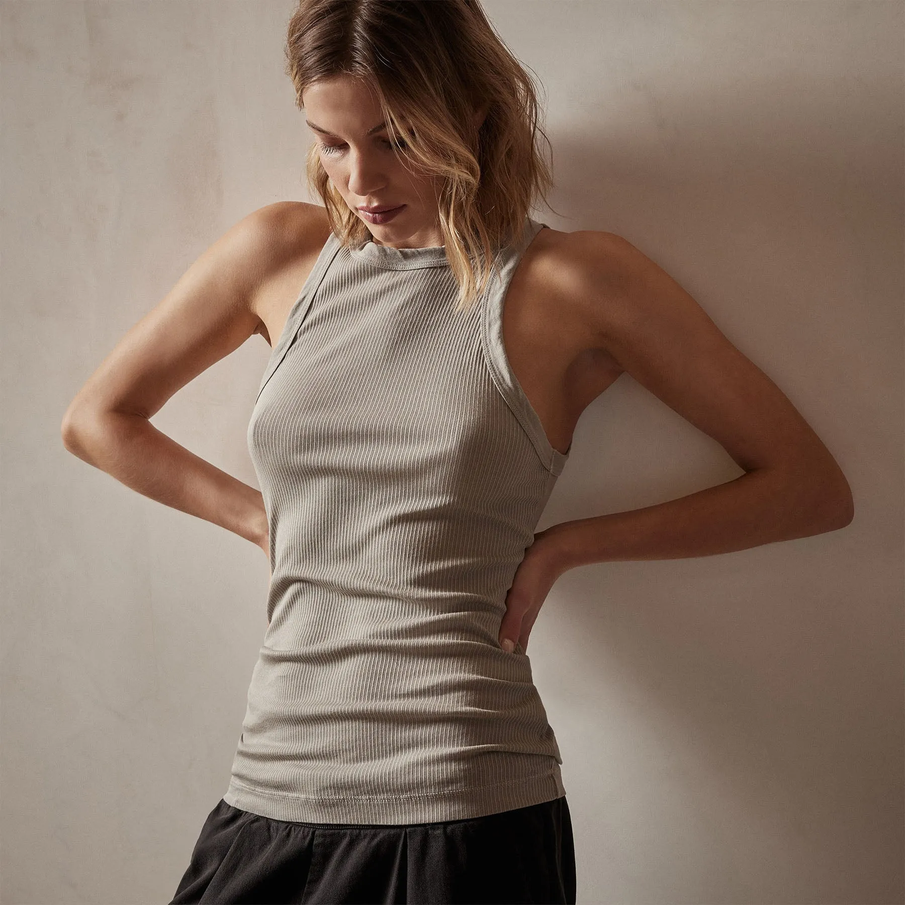 Sunset Tank - Dapple Pigment sold by James Perse