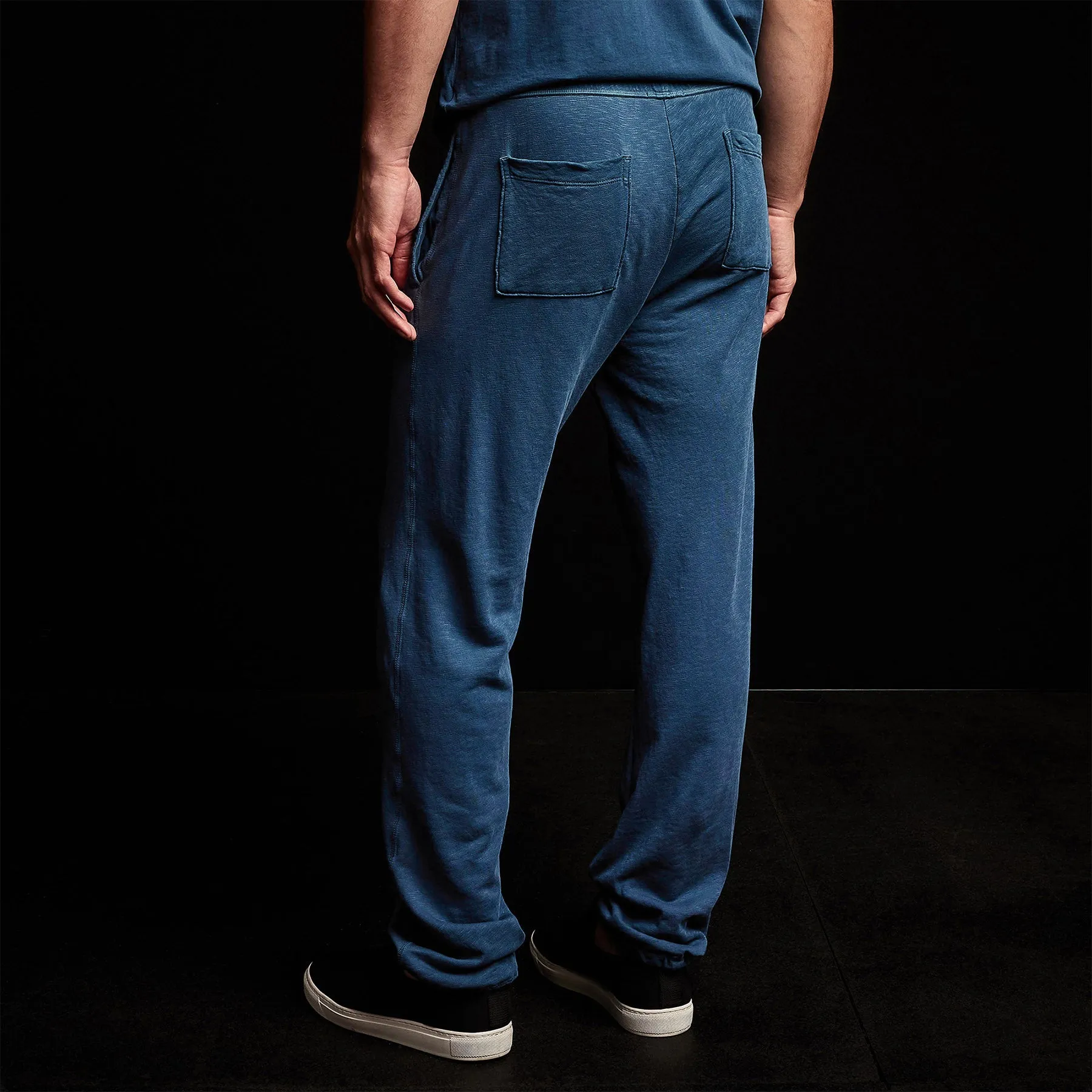 Vintage French Terry Sweatpant - Lake Pigment sold by James Perse product image thumbnail 4