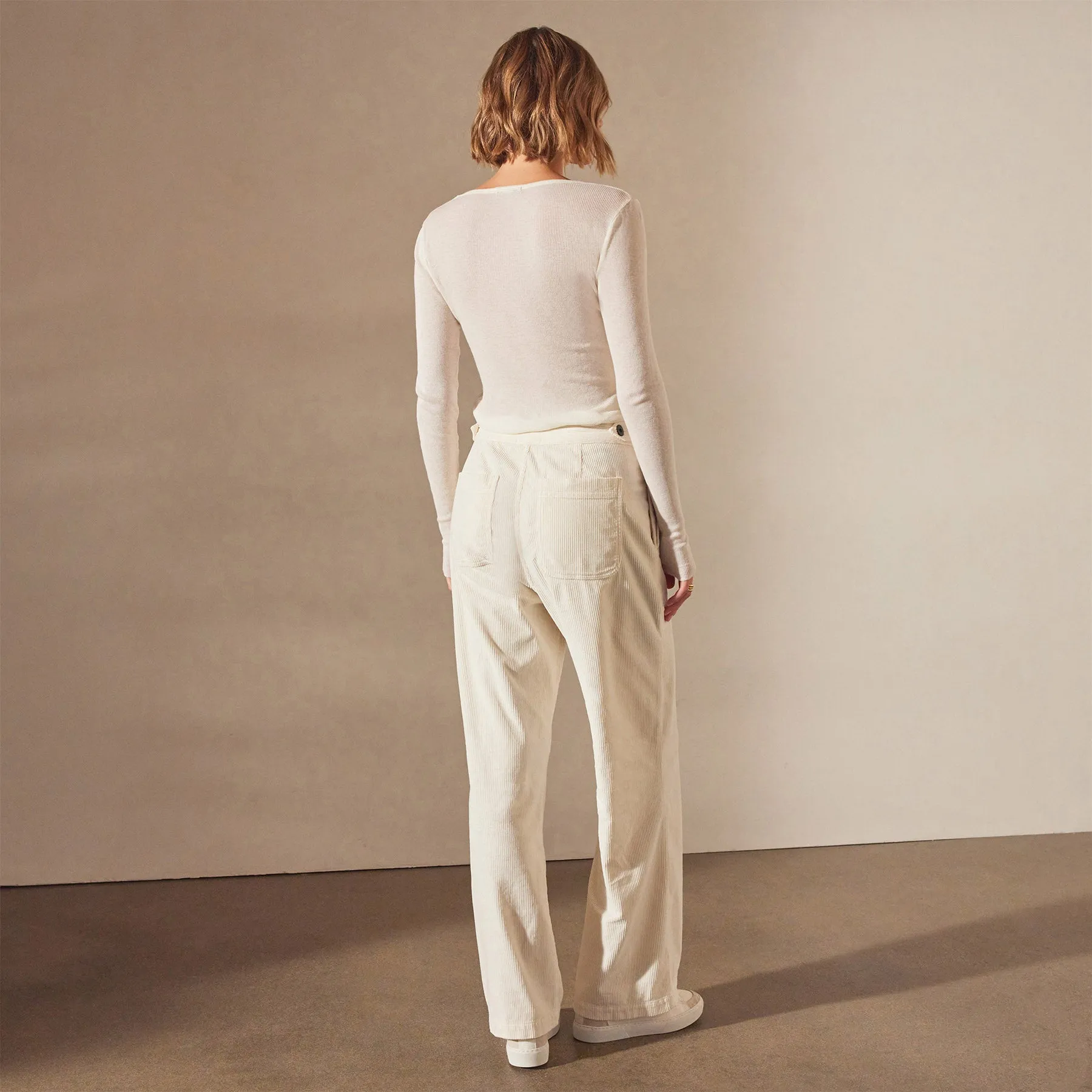 Pacifica Corduroy Pant - Canvas Pigment sold by James Perse product image thumbnail 5