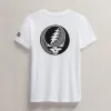 Women's Grateful Dead Short Sleeve - White/Black sold by James Perse