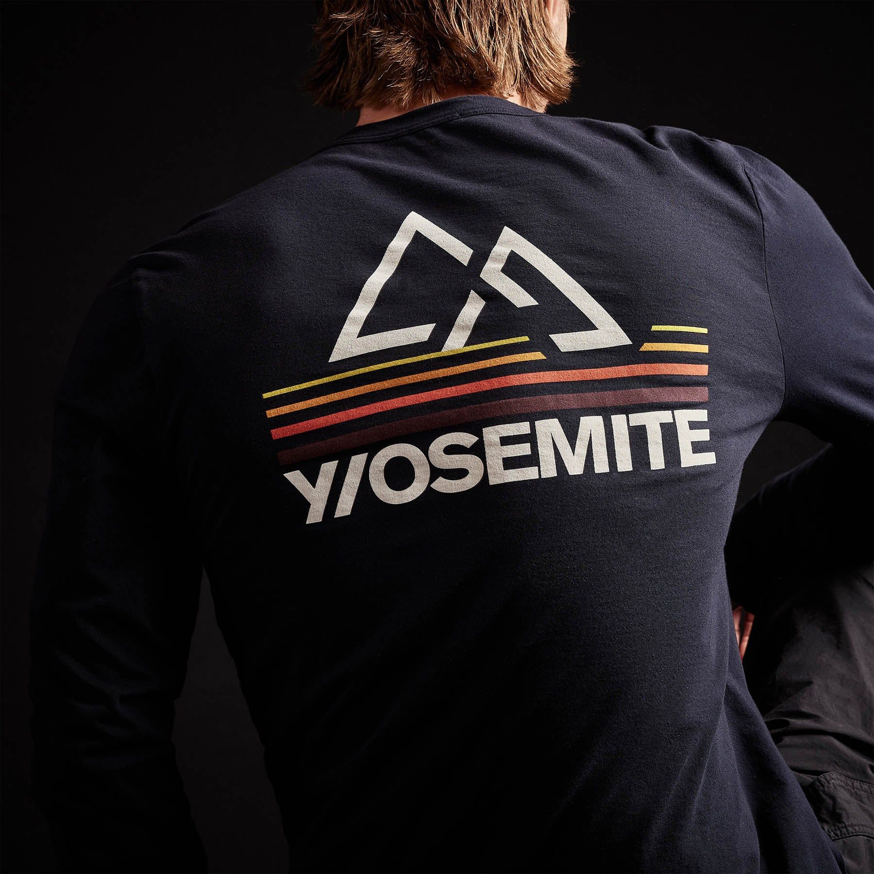 Long Sleeve Retro Stripe Graphic - Deep sold by James Perse product image thumbnail 2