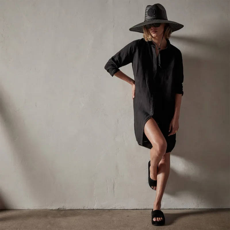 James Perse Pocket Shirt Swing Dress | Parallel