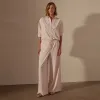Lightweight Matte Satin Wide Leg Pant - Zephyr sold by James Perse