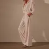 Lightweight Matte Satin Wide Leg Pant - Zephyr sold by James Perse