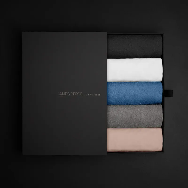Men's Classic T Shirt Gift Set - Essential Palette made by James Perse