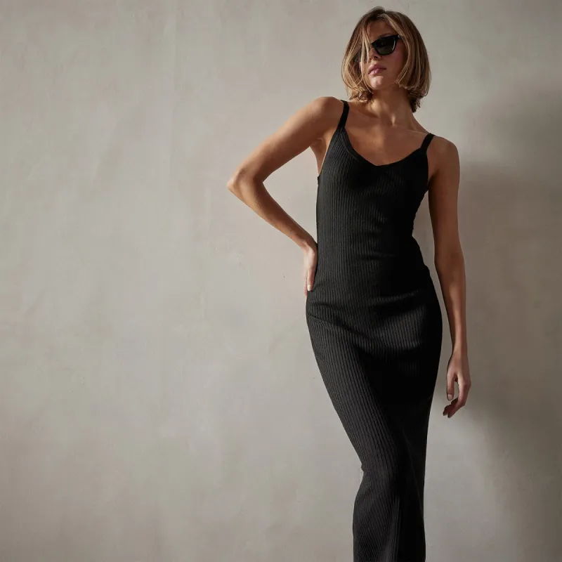 Carmel Dress - Black sold by James Perse