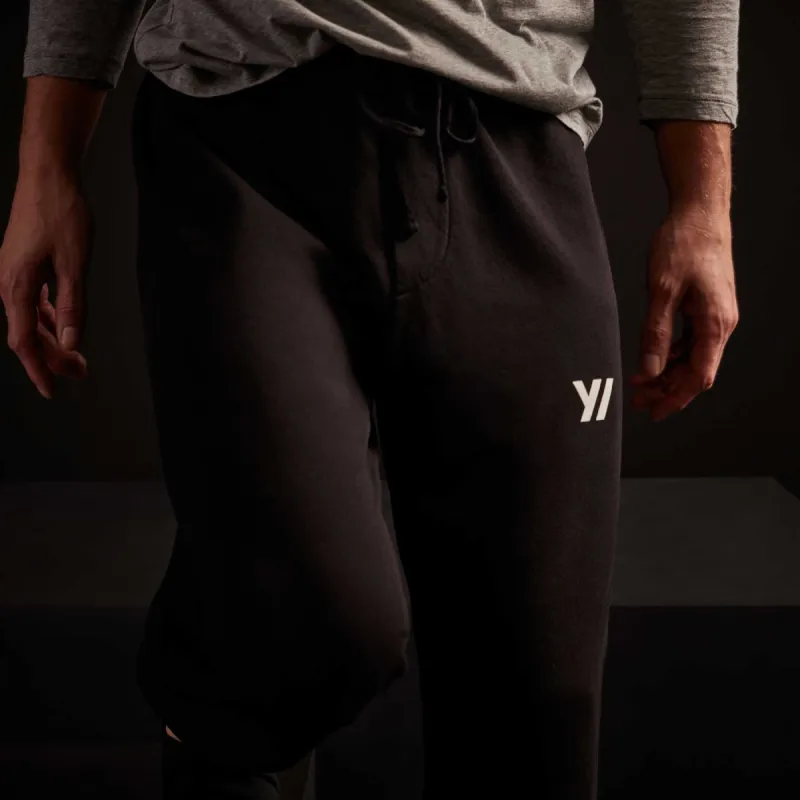 Classic French Terry Sweatpant - Black/White sold by James Perse