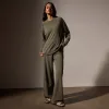 Vintage French Terry Relaxed Sweatshirt - Trooper Pigment sold by James Perse