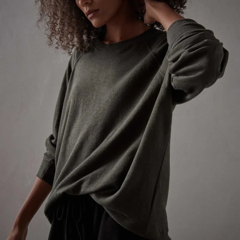 Vintage French Terry Relaxed Sweatshirt - Dartmouth sold by James Perse