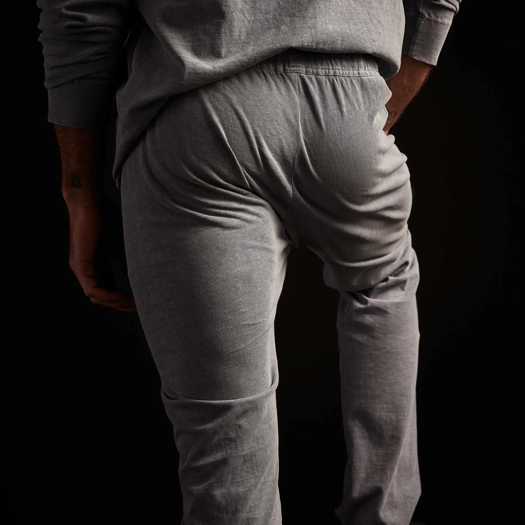 High Twist Jersey Pant - Arsenic Pigment sold by James Perse product image thumbnail 3