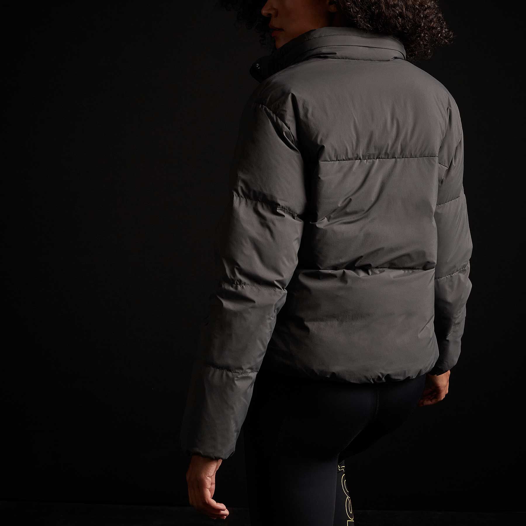Puffer Jacket - Graphite sold by James Perse product image thumbnail 4