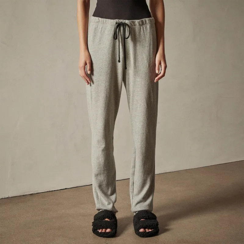 French Terry Sweat Pant - Heather Grey sold by James Perse
