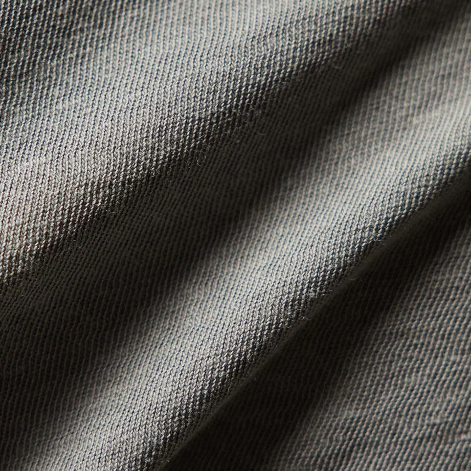 Slub Jersey Long Sleeve Crew - Silver Grey Pigment sold by James Perse product image thumbnail 5