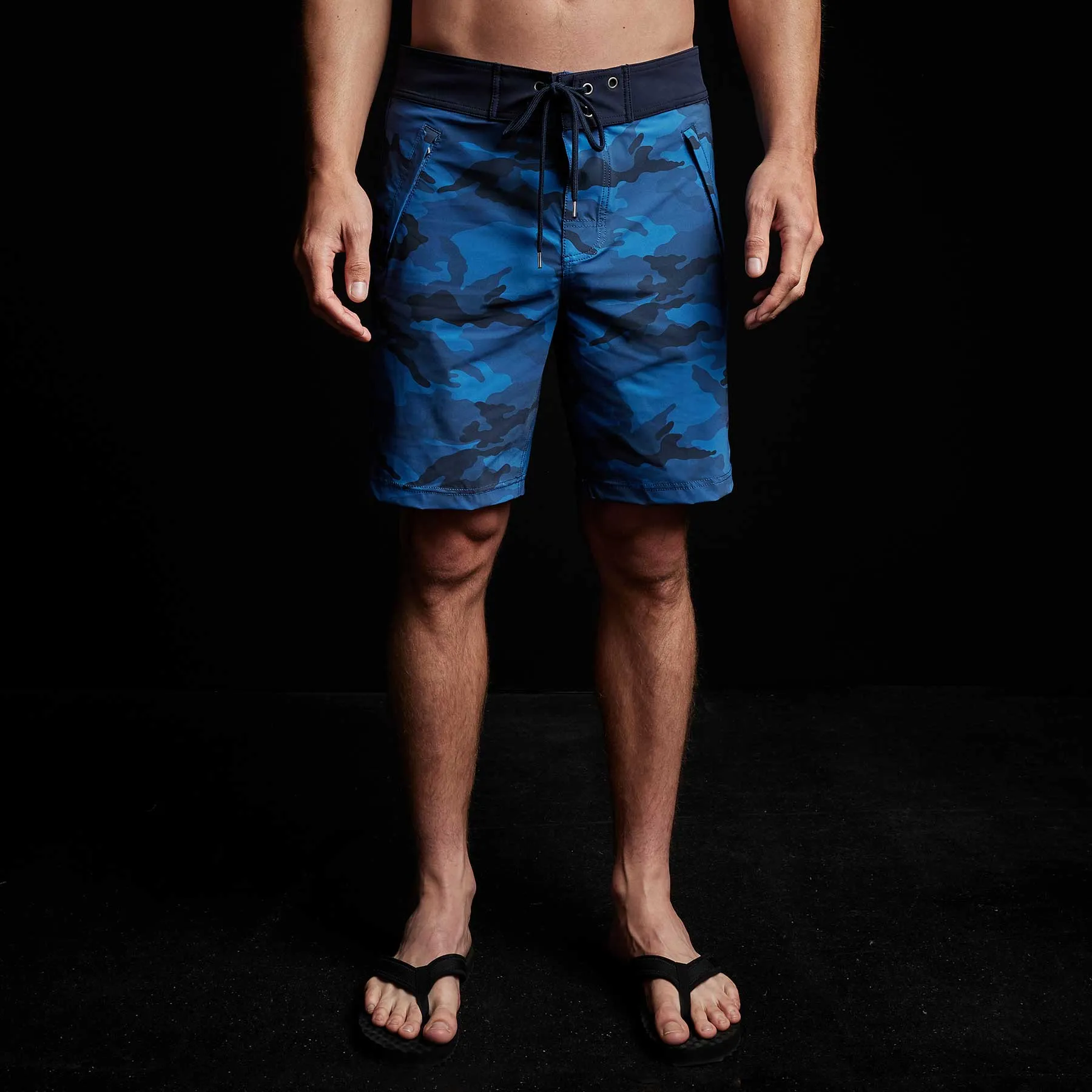 Camo Zip Pocket Boardshort - Pacific Camo/Deep sold by James Perse product image thumbnail 5