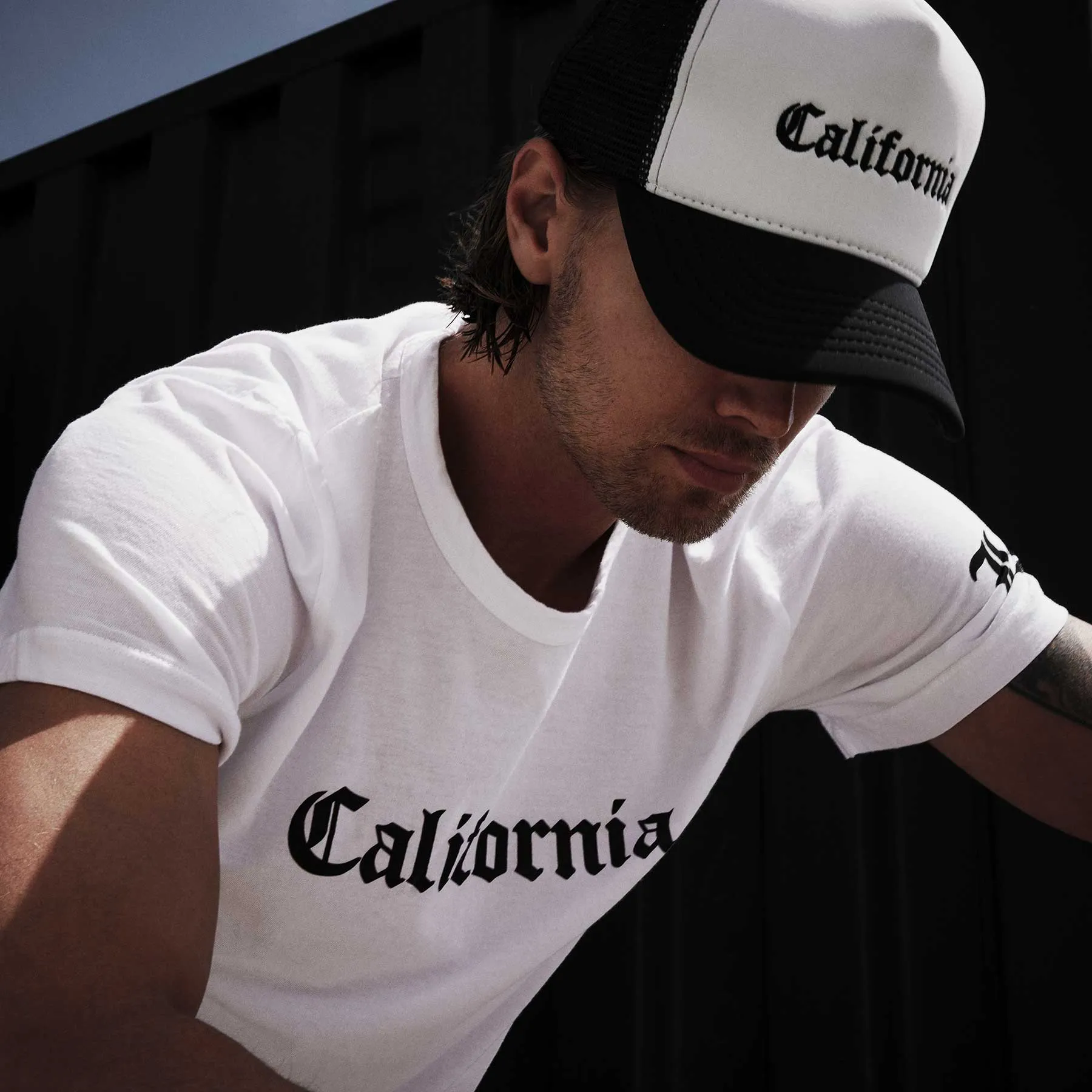 CA Gothic Short Sleeve Crew - White sold by James Perse product image thumbnail 2