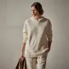 Cotton Cashmere Oversize Hoodie - Ivory sold by James Perse