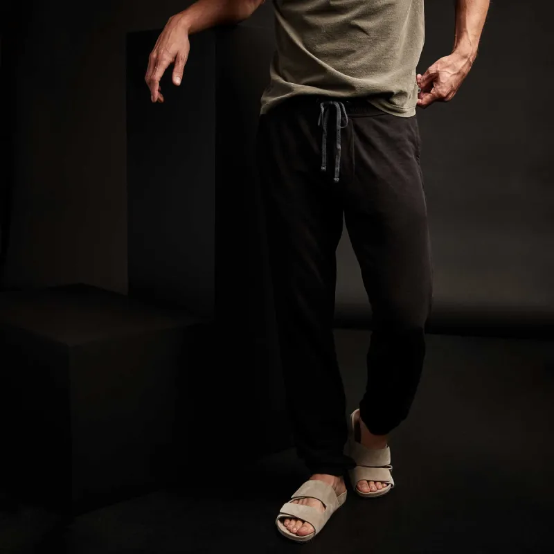 Vintage French Terry Sweatpant - Black sold by James Perse