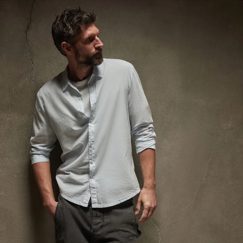 Standard Shirt - Ice Blue Pigment sold by James Perse