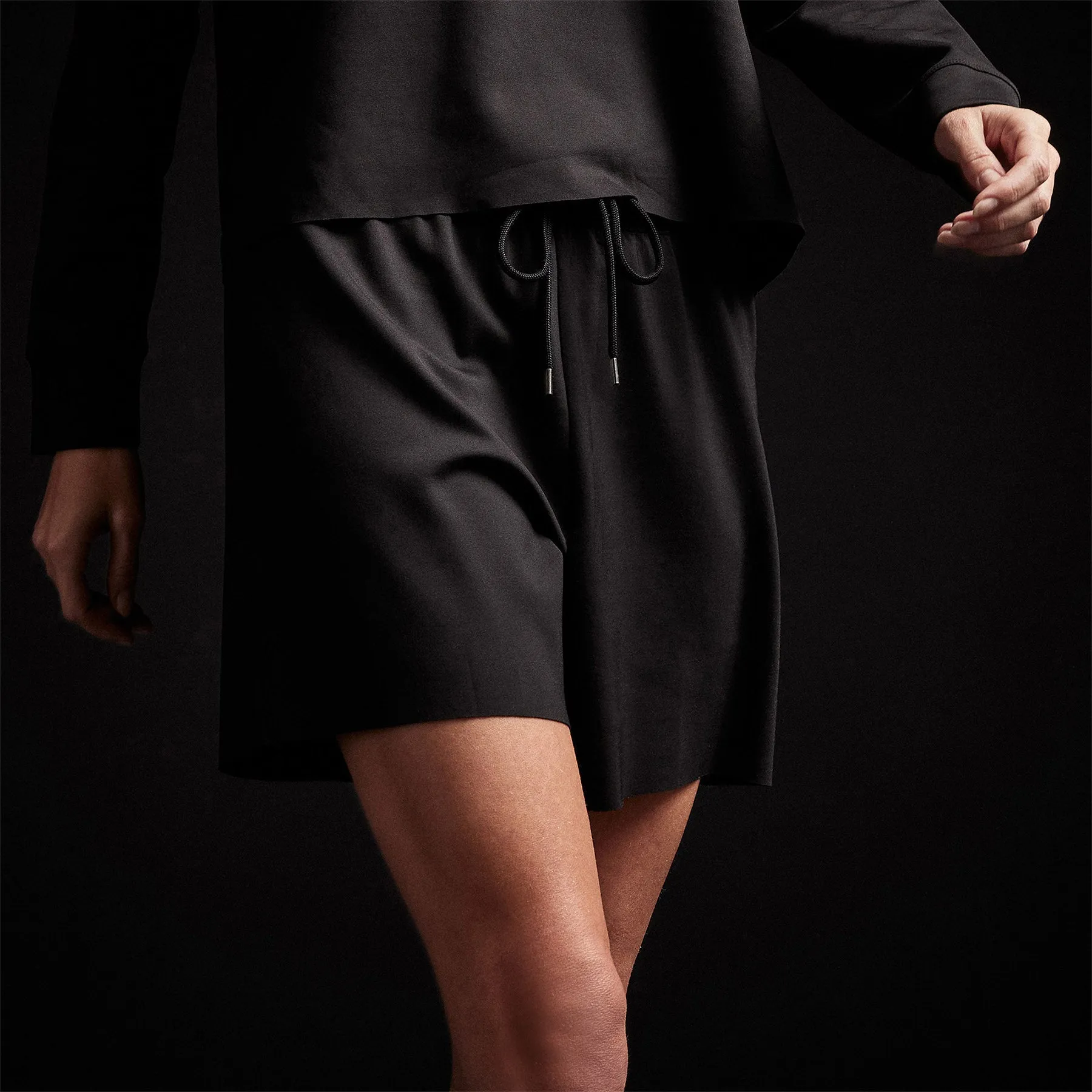 Double Knit Sweat Short - Black sold by James Perse product image thumbnail 2