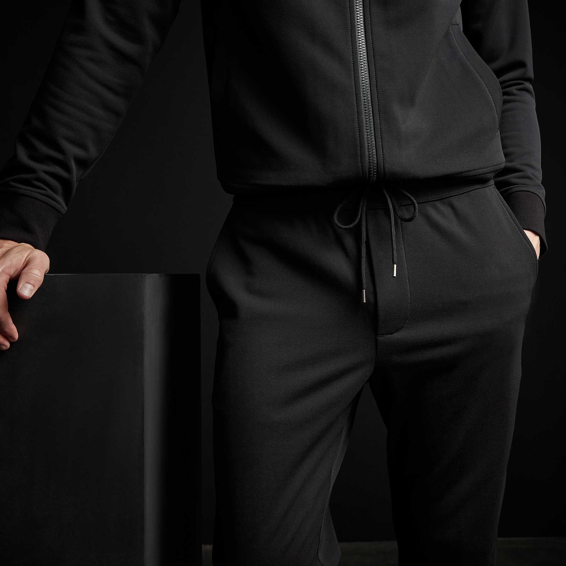 Piped Track Pant - Black sold by James Perse product image thumbnail 3