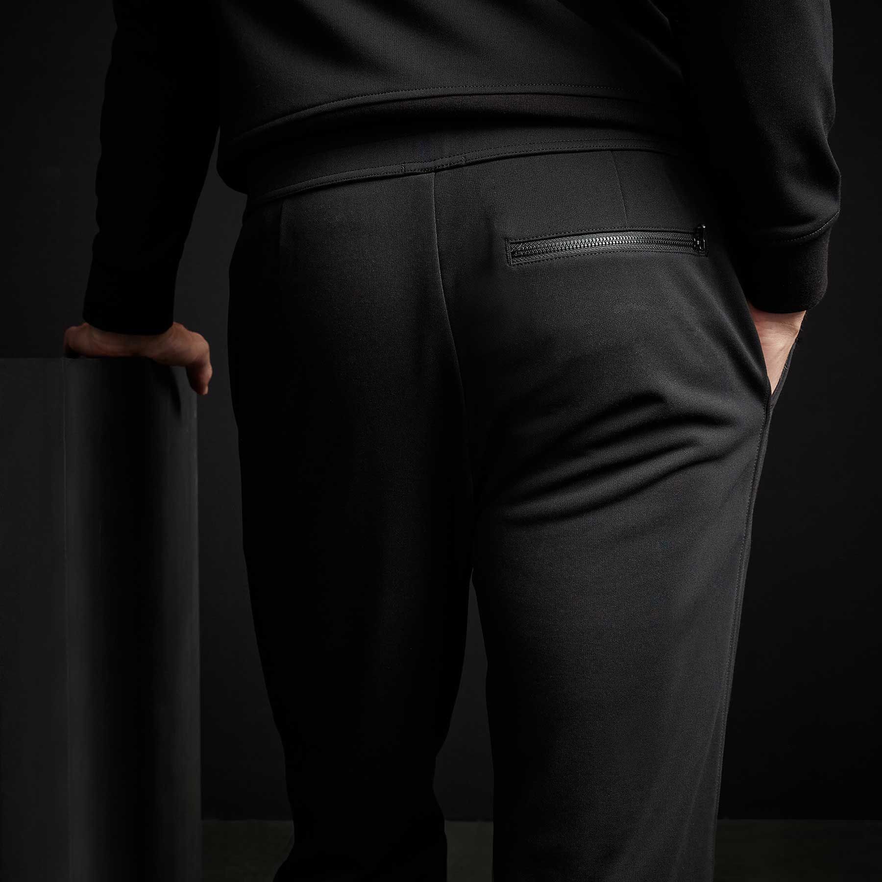 Piped Track Pant - Black sold by James Perse product image thumbnail 5